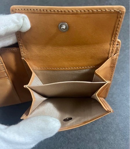 【値下げ】　バーバリー　ブルーレーベル　二つ折り財布　美品