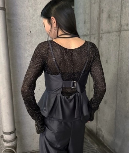 美品 1回着用　Ezick セットアップ パンツドレス