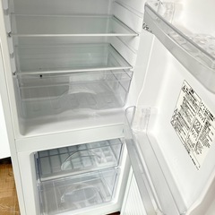 ニトリ　2ドア冷蔵庫　Nグラシア　NTR-106WH　の画像