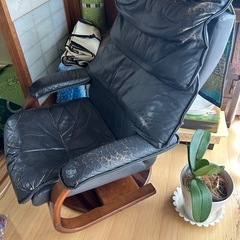 本革1人用チェア差し上げます！の画像