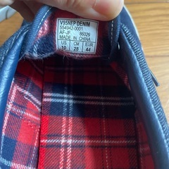 VANS  スニーカー　スエード　デニム　28cm  メンズの画像
