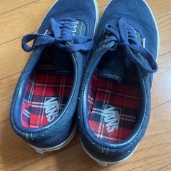 VANS  スニーカー　スエード　デニム　28cm  メンズの画像