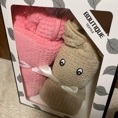 タオルベア 可愛い ギフトセット 2枚セット プレゼント 実用性