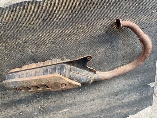 ヤマハ　2スト  原付　昔の2スト ジョグ等ヤマハ系純正マフラー