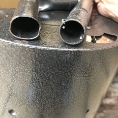 バーベキュー用鉄板（足付き）の画像