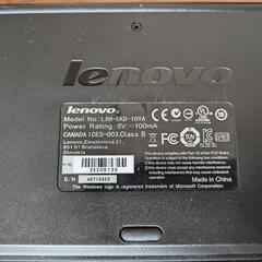 Lenovo レノボ USB キーボード パソコン テンキー付き 有線キーボードの画像