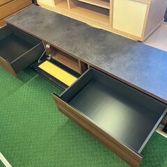 【愛品館八千代店】パモウナ　ローボード　石目柄の画像