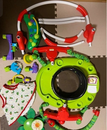 日本育児 はらぺこあおむし アクティビティジャンパー  ジャンパル