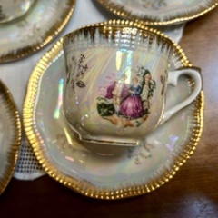 クラシカルなコーヒーカップ、ティーカップ　5客☆美品の画像