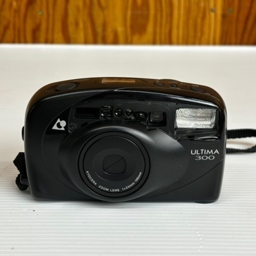 s0925610 通電未確認済 KYOCERA 京セラ ULTIMA300 ウルティマ コンパクト フィルムカメラ リチウム電池式 撮影 カメラ レトロ　中古品