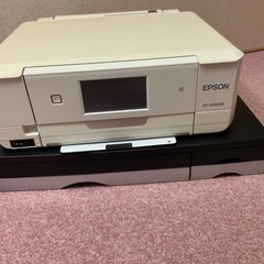 決まりました中古EPSONプリンターEP808AW 廃インク吸収...