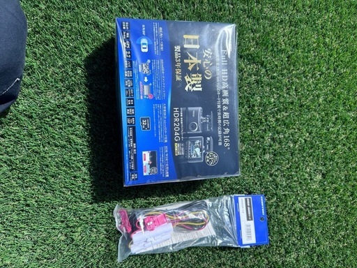 コムテック　ドライブレコーダー　HDR204G 駐車監視用配線込み