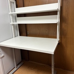 机上ラック　省スペース　オフィスワーク　