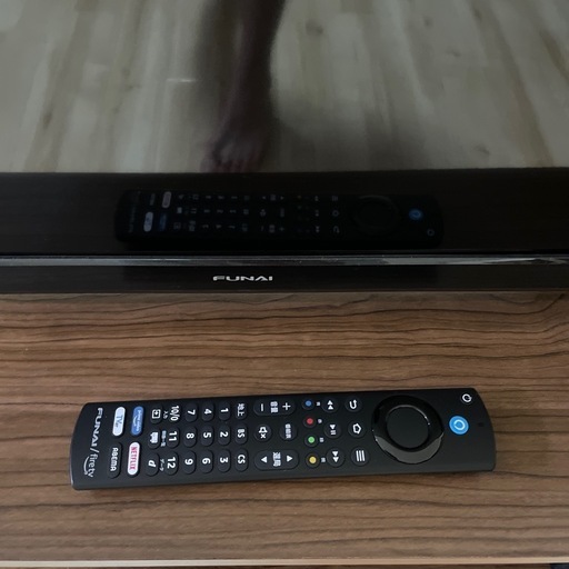 FUNAI fire tv（説明書付）＋テレビ代（DCM製）