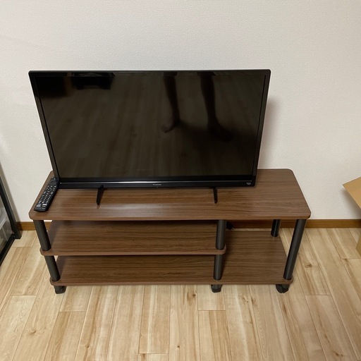 FUNAI  fire tv（説明書付）＋テレビ代（DCM製）