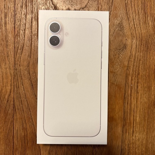 ②iPhone16 Plus 128GB ホワイト 新品未開封