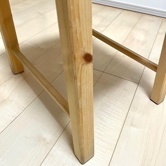 イス 椅子 木製　2脚セット パイン ダイニング家具 ダイニングチェア パインチェア チェア チェアー  の画像