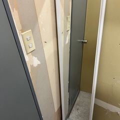 白の姿見 全身鏡