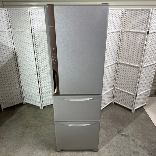 HITACHI 日立 ノンフロン冷凍冷蔵庫 315L R-K32JV 19年製 3ドア