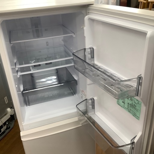 送料込み 冷凍冷蔵庫 MR-P15G-W 中古 2022年製 MITSUBISHI 2ドア冷蔵庫 MR-P15G-W1 2022年製