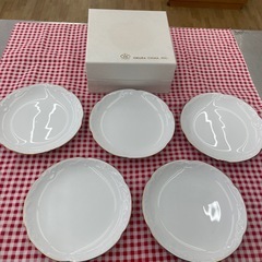 【ドリーム川西店御来店限定】 大倉陶園/ゴールドライン/銘々皿/...