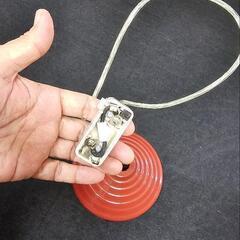 照明器具 レトロデザイン E26 LED電球付 ヤザワ PDX10016RDの画像
