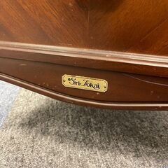 【中古品】東海家具 Sri Tokai 5段ウッドチェスト 猫脚 カブリオールレッグ クラシック アンティークの画像