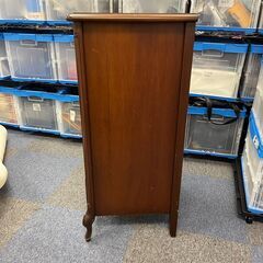 【中古品】東海家具 Sri Tokai 5段ウッドチェスト 猫脚 カブリオールレッグ クラシック アンティークの画像
