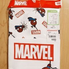 スパイダーマン 肌着 110cmの画像