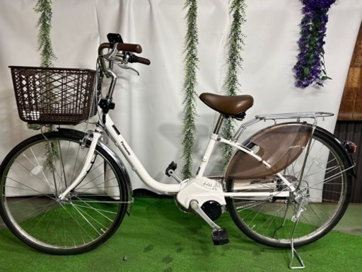 No.232 パナソニック電動アシスト自転車 品番BE-ELD63整備済み26インチ