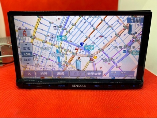 美品⭐︎KENWOOD フルセグ　MDV-L502 2023地図　新品バックカメラ
