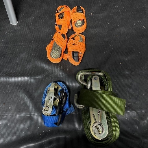 ラッシングセット ストア ラッシングベルト(ラチェットバックル式