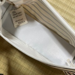 阪神タイガース　公式　グッズ　ペンケース　三角　白黒の画像