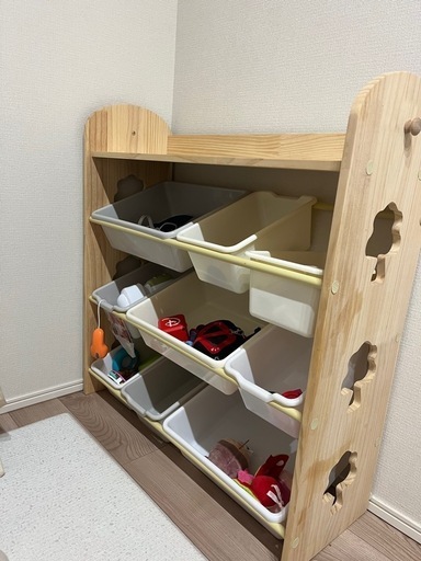 おもちゃラック　子供部屋収納ラック