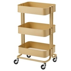 IKEA ワゴン黄色
