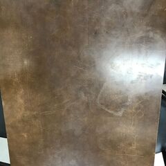 ダイニングセット4人用 茶/黒 W(幅)115.0×D(奥行き)75.0×H(高さ)70.0cm ※クリーニング済みの画像