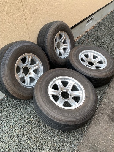 killer 16インチ　6穴 8J +2 ハイラックスサーフ　プラド