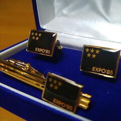 EXPO'85タイピン・カフスの画像