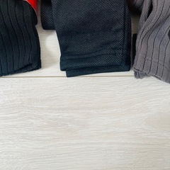 新品　フリーススパッツ 100cm 黒 グレー ダークグレー 3色セットの画像