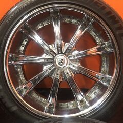 【海外製タイヤ 305/40R22】夏タイヤ【LEXANI レクサーニ 22インチ 9.5J5HPCD150+15】ランクル100/ランクル200等 　(VTJ883KS)の画像