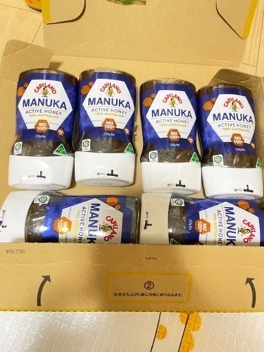 明治屋　カピラーノ アクティブ マヌカハニー MG100+ 6個セット　250g