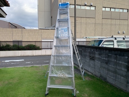 アルインコ脚立3個セット(10尺×1、9尺×2)