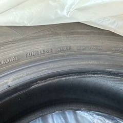 夏タイヤ　あげますの画像