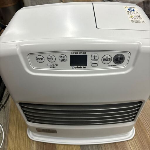 美品 Dainichi ダイニチ 石油ファンヒーター FW-D422NC 2022年製 木造11畳/コンクリート15畳 FW-4222NC