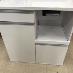 J6027 レンジ台　ホワイト　【リユースのサカイ柏店】の画像