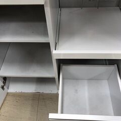 J6027 レンジ台　ホワイト　【リユースのサカイ柏店】の画像