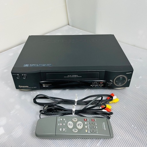 今日まで　Panasonic NV-HB50  ビデオデッキ　リモコン　付き