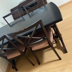 （交渉中）ダイニングセット譲ります