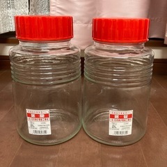 2リットル漬け込み用瓶2本