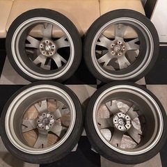タイヤ付　日産　フェアレディZ 純正　ホイール　z34 z33 スカイライン　等の画像